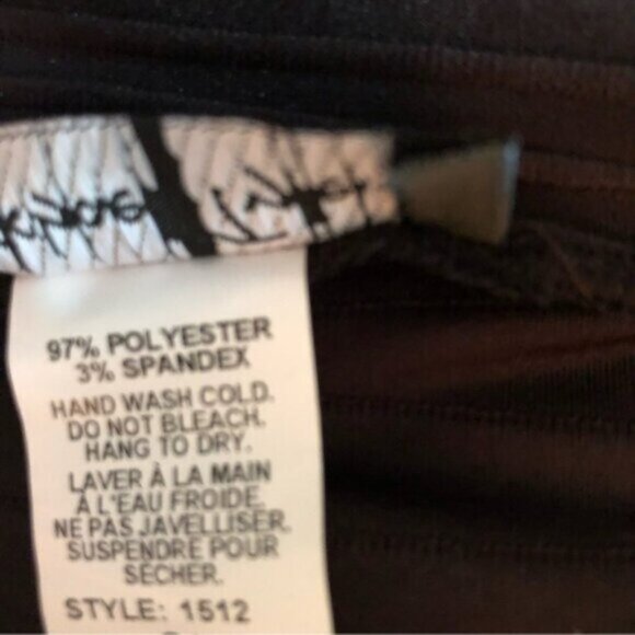 Michael Tyler Black metallic Pencil skirt Women’s Sz small - Picture 10 of 10